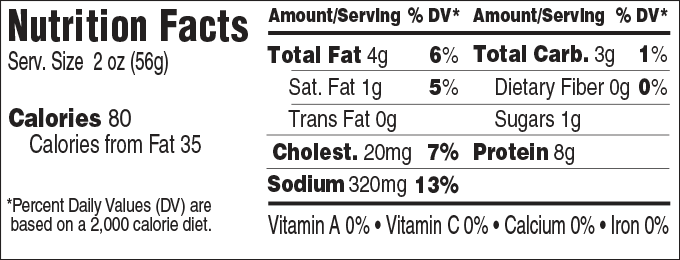chicken salad chick nutritional information