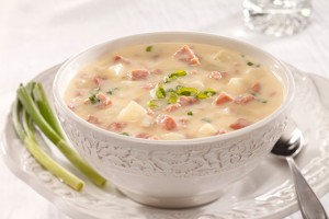 Chunky Potato & Ham Soup Recipe